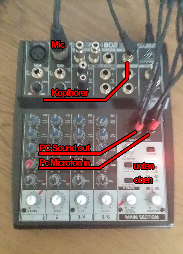 PC Und Soundboard Ans Mischpult Anklemmen Wie Wer Weiss Was De