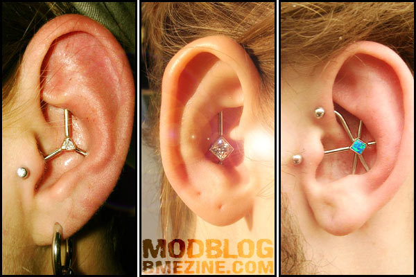 style piercing unusual ear cuff piercing