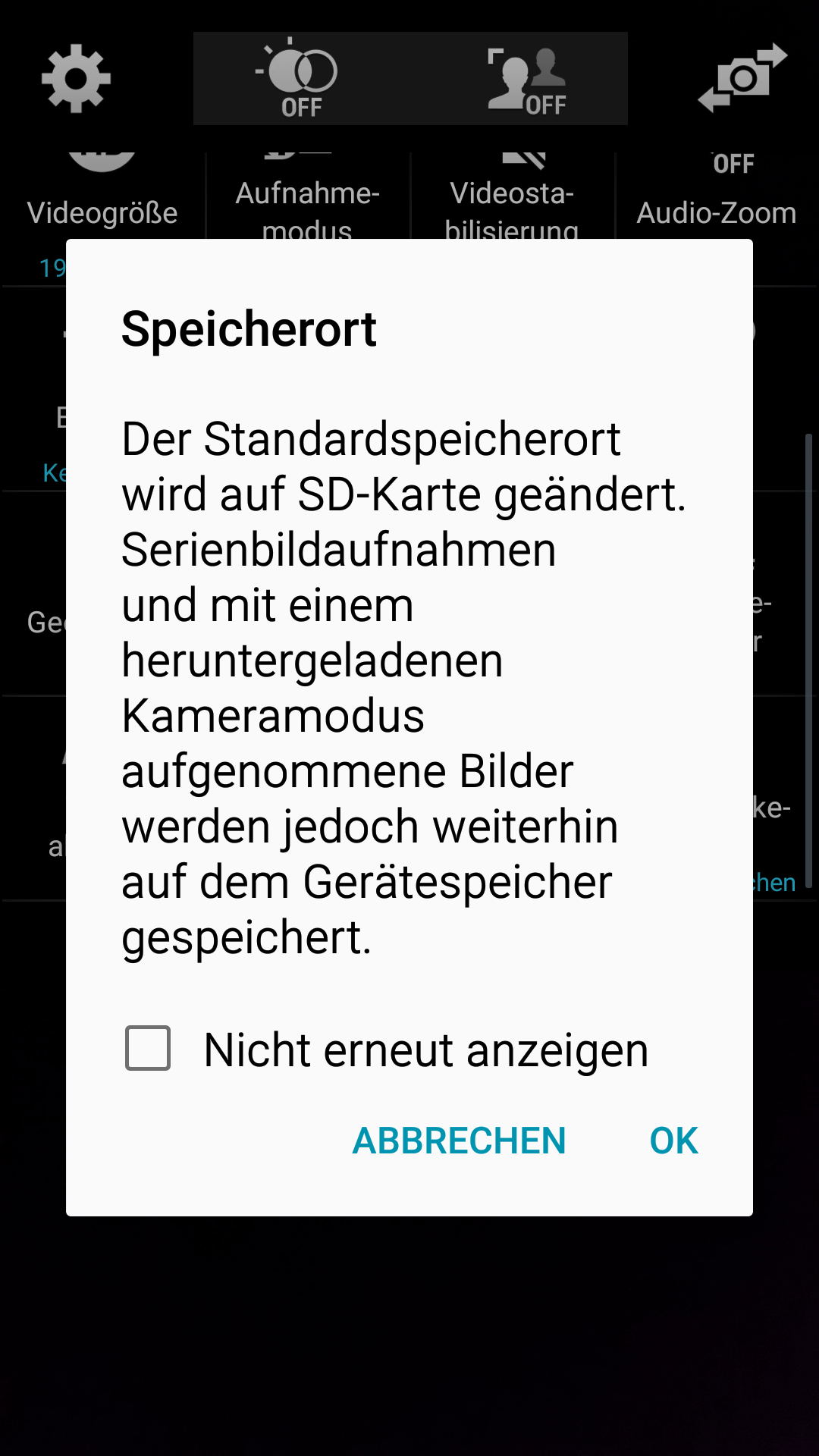 Videos automatisch auf SD-Karte speichern - wer-weiss-was.de