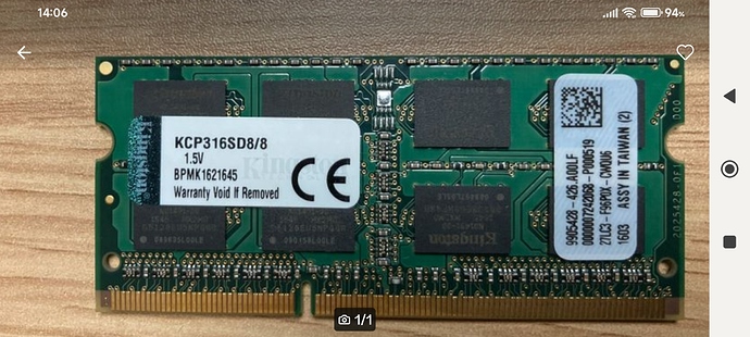 RAM 8GB