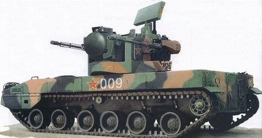 PGZ07 Twin 35mm Tracked SPAAg PLA close-in weapon system (CIWS) self-propelled anti-aircraft gun pgm AHEAD (6)